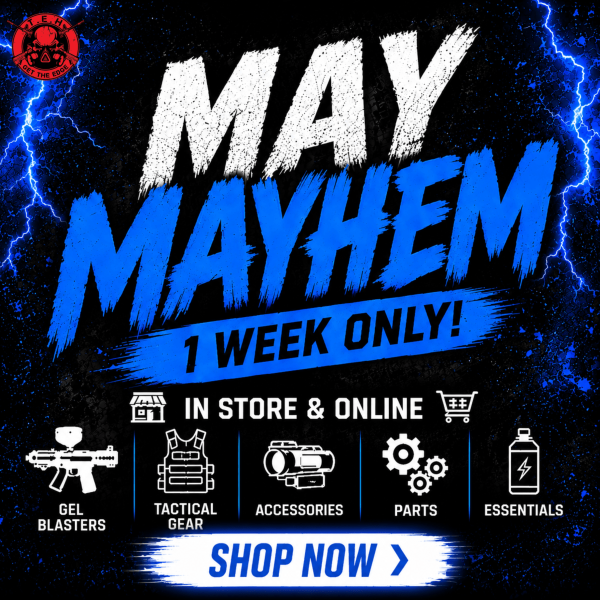 May Mayhem Sale