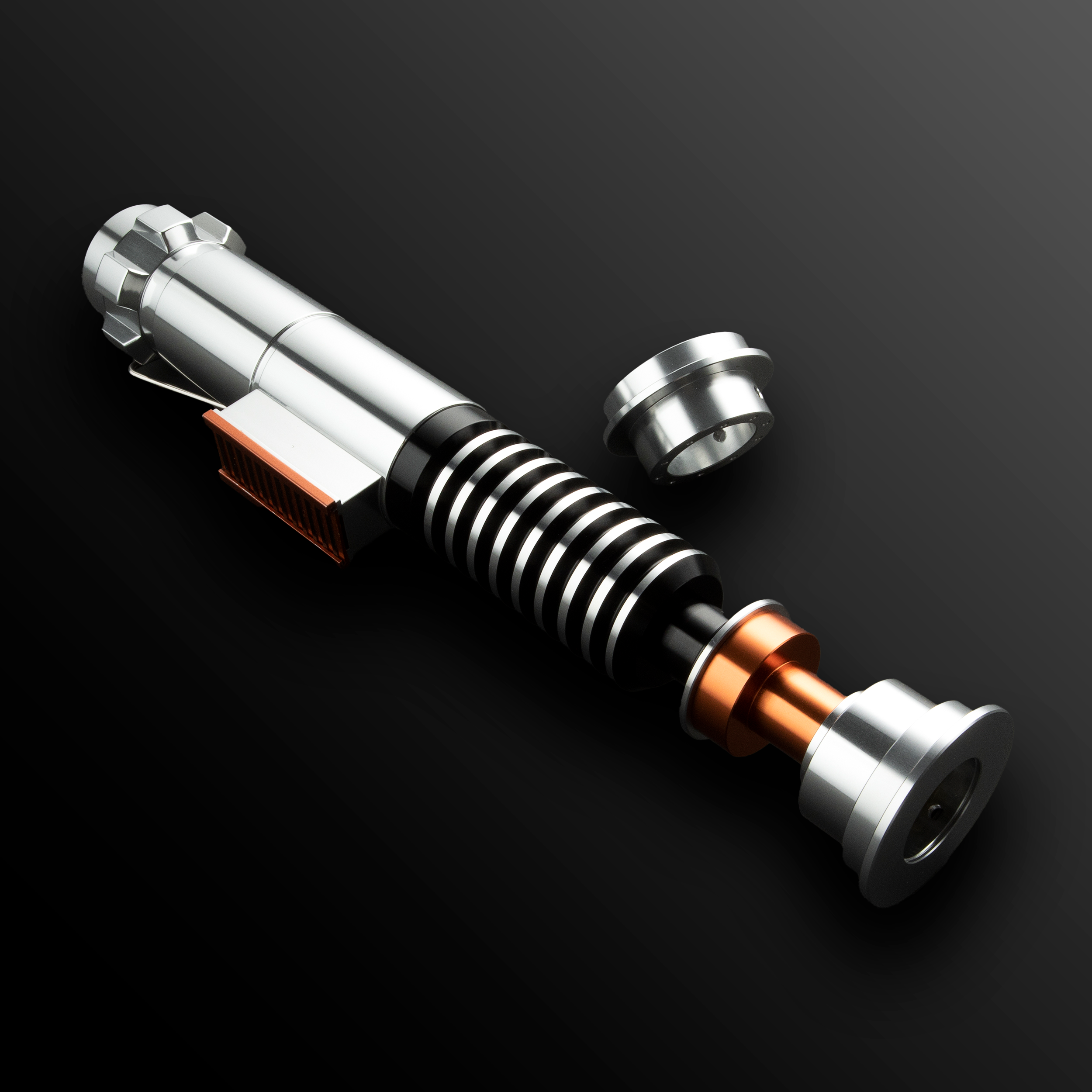 Premium Luke Skywalker V2 lightsaber with intricate hilt design – Battle Sabers