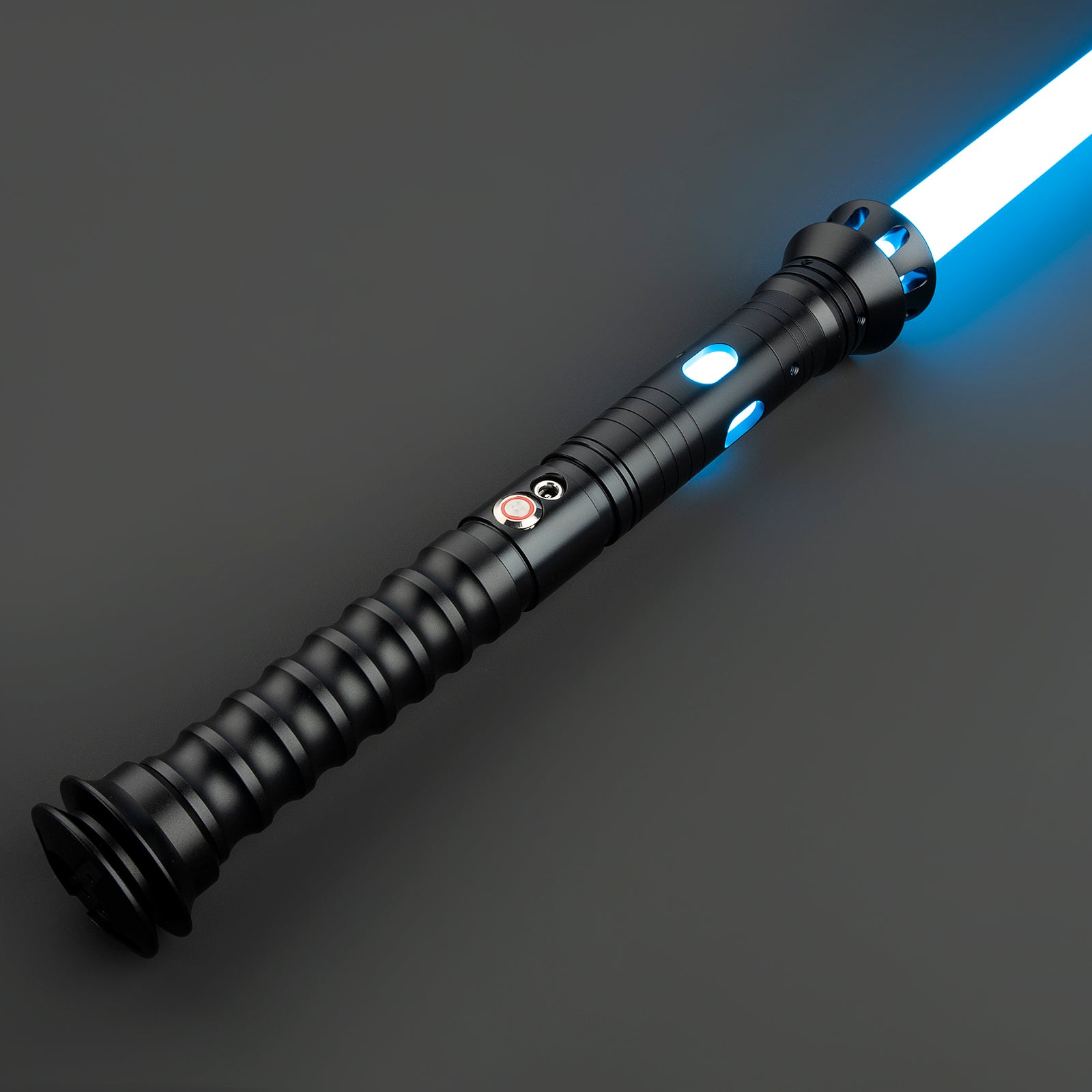 Lotus Light Saber radiating soft, bright energy in the dark - Battle Sabers