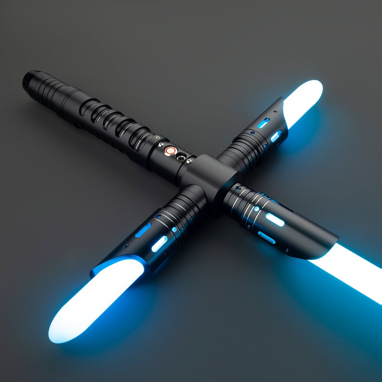 Side view of Kriss Long Hilt Light Saber with a sharp blade - Battle Sabers