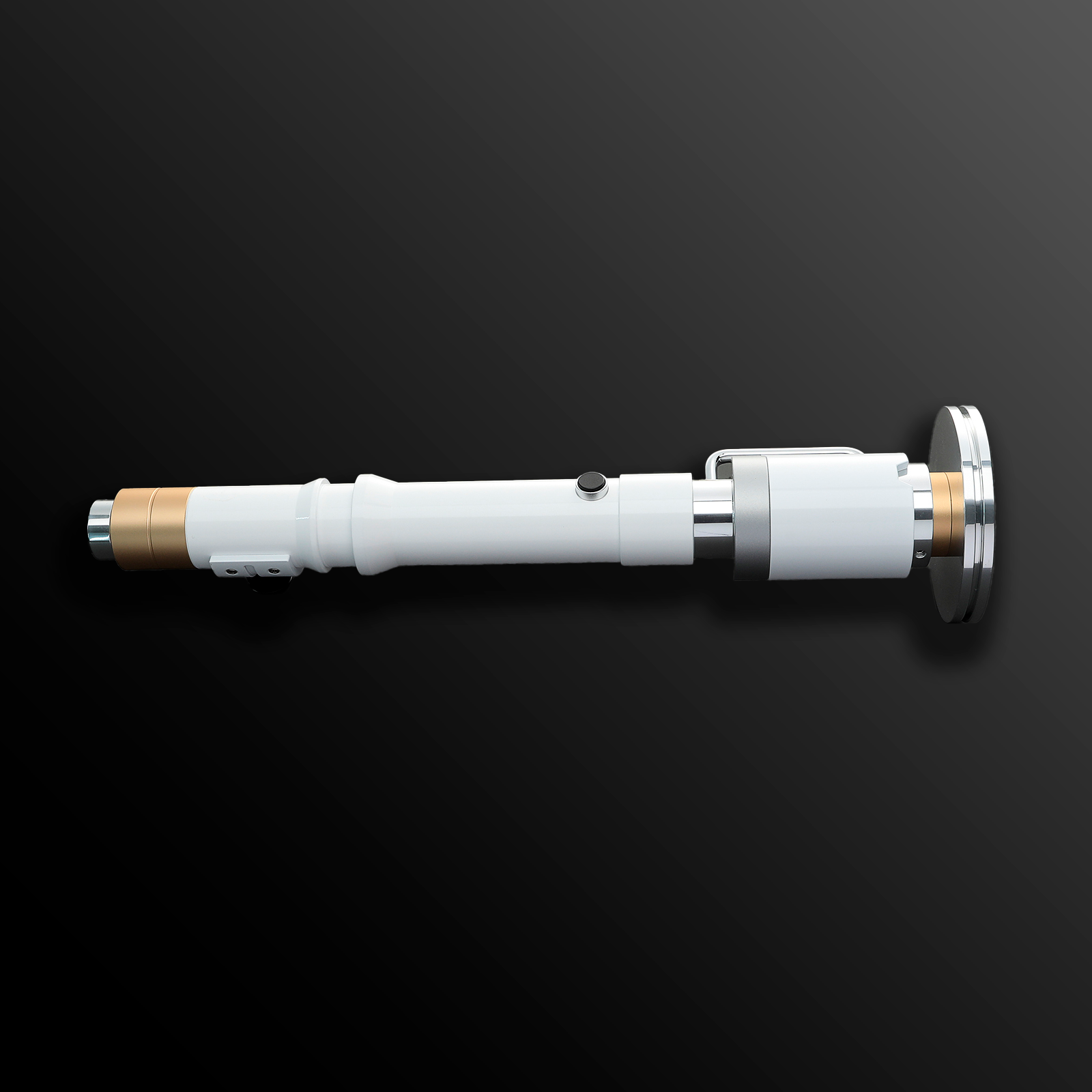 Professor Huyang V2 lightsaber with glowing blue blade – Battle Sabers