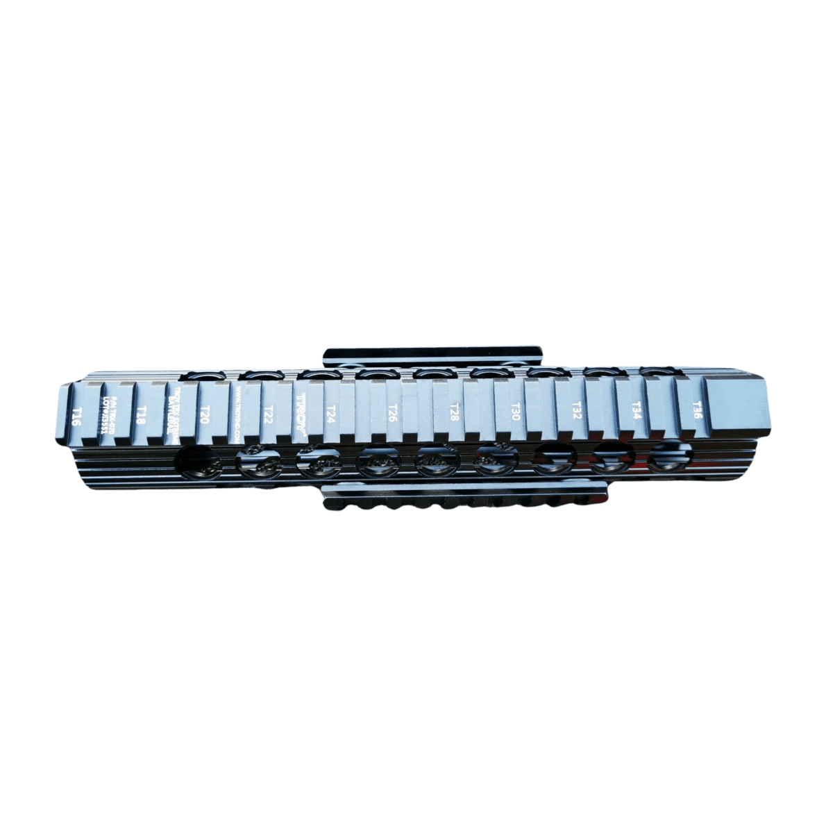 9″ TROY TRX Extreme Battle Rail Metal Handguard - Black