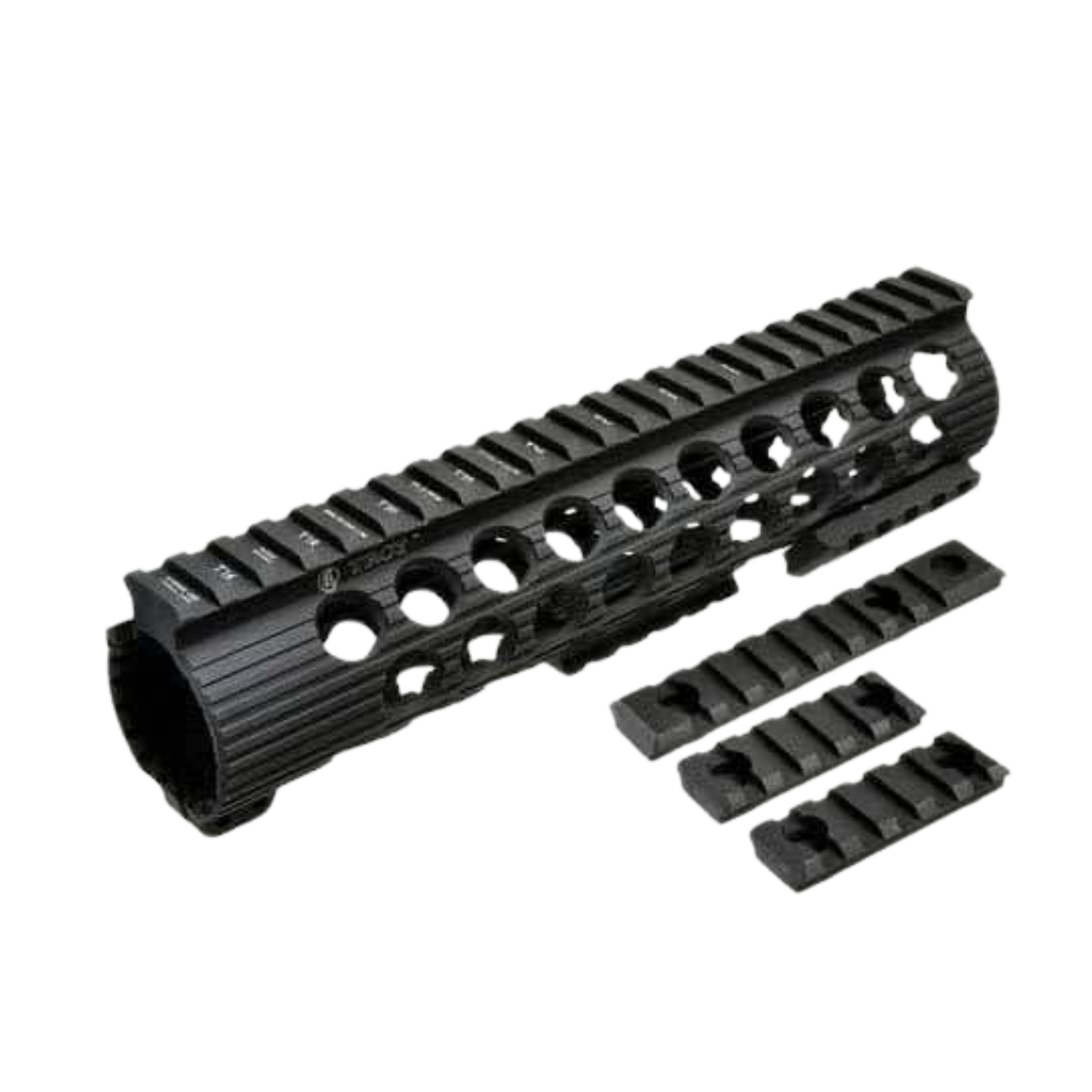 9″ TROY TRX Extreme Battle Rail Metal Handguard - Black