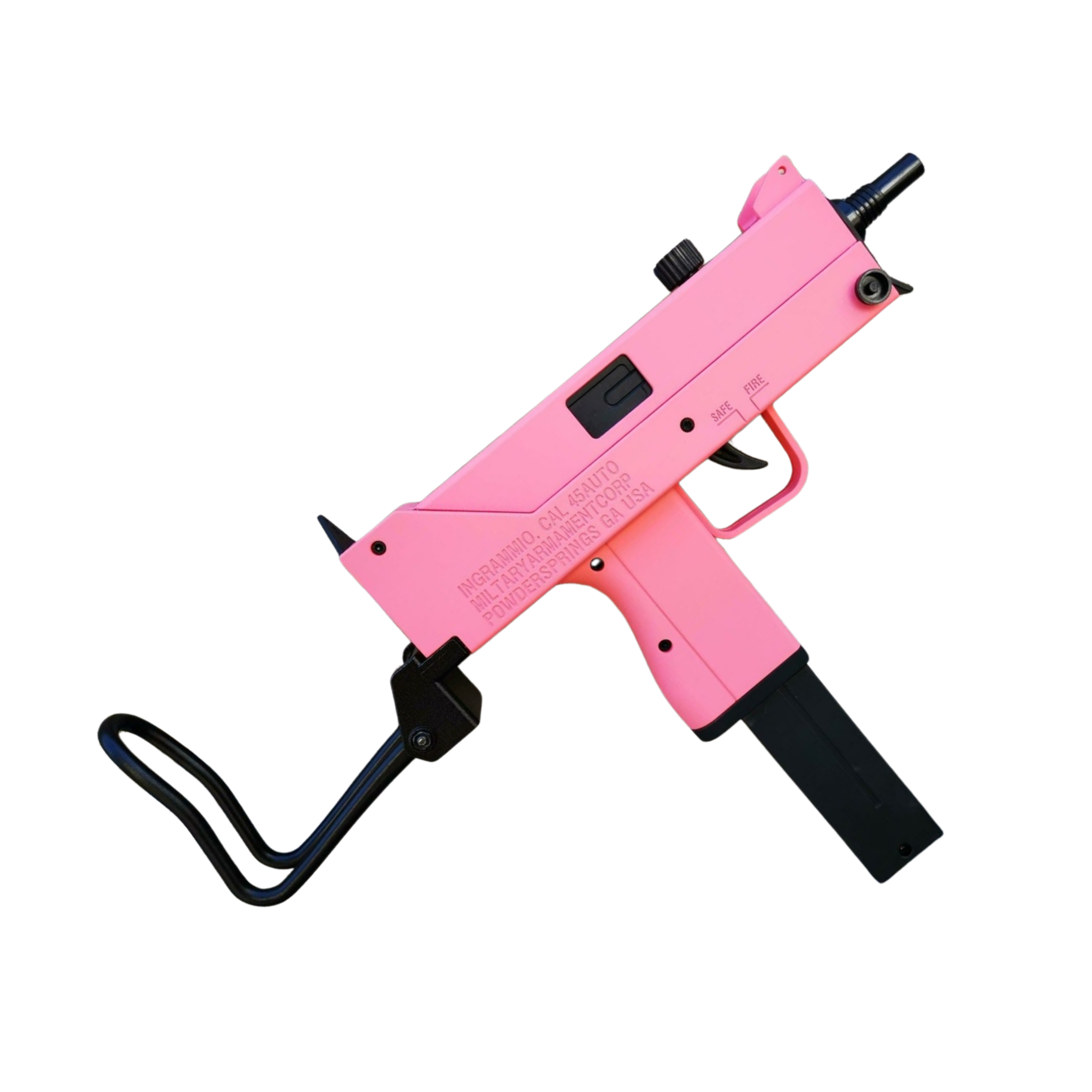 Bingfeng Mac 10 AEG SMG Gel Blaster - Pink