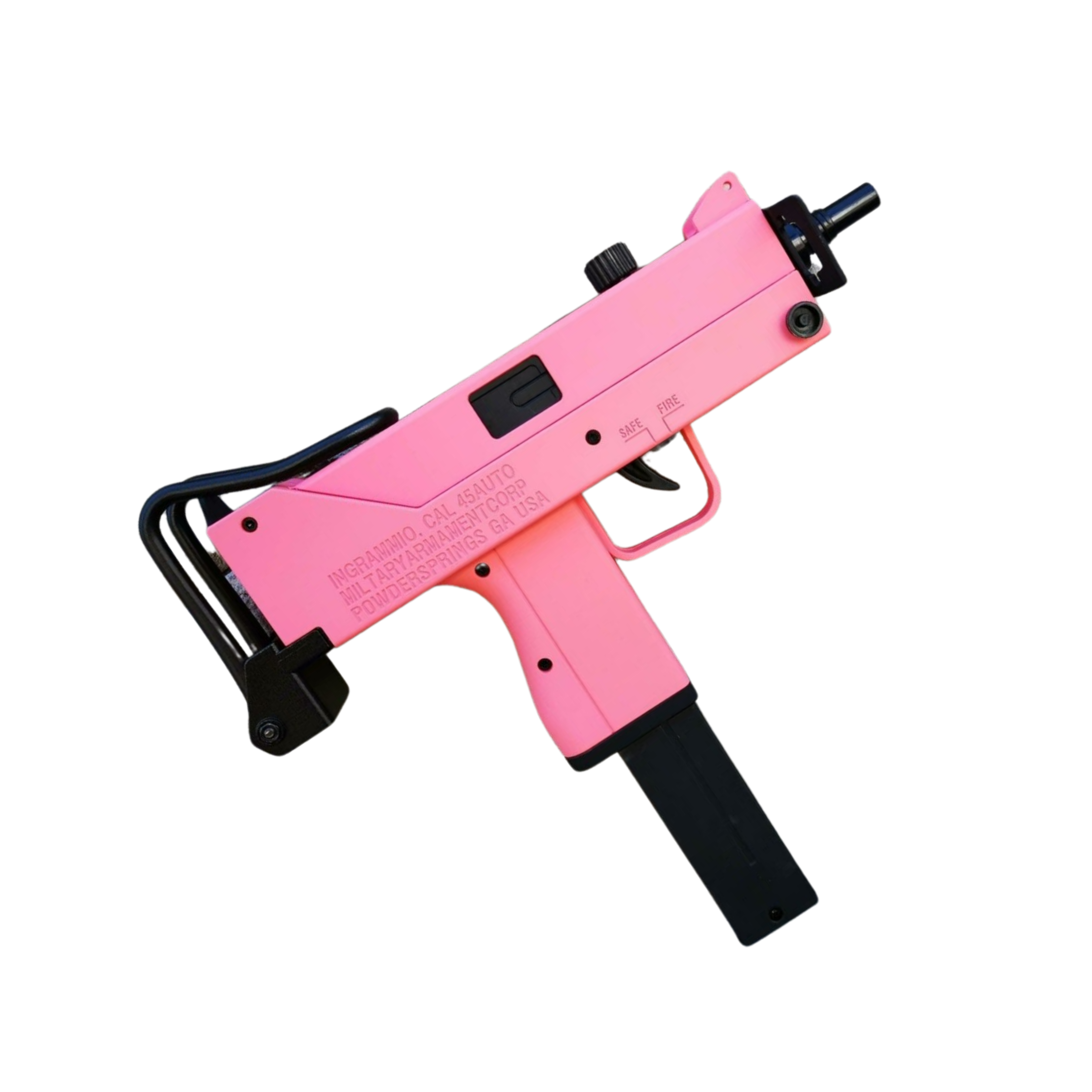 Bingfeng Mac 10 AEG SMG Gel Blaster - Pink