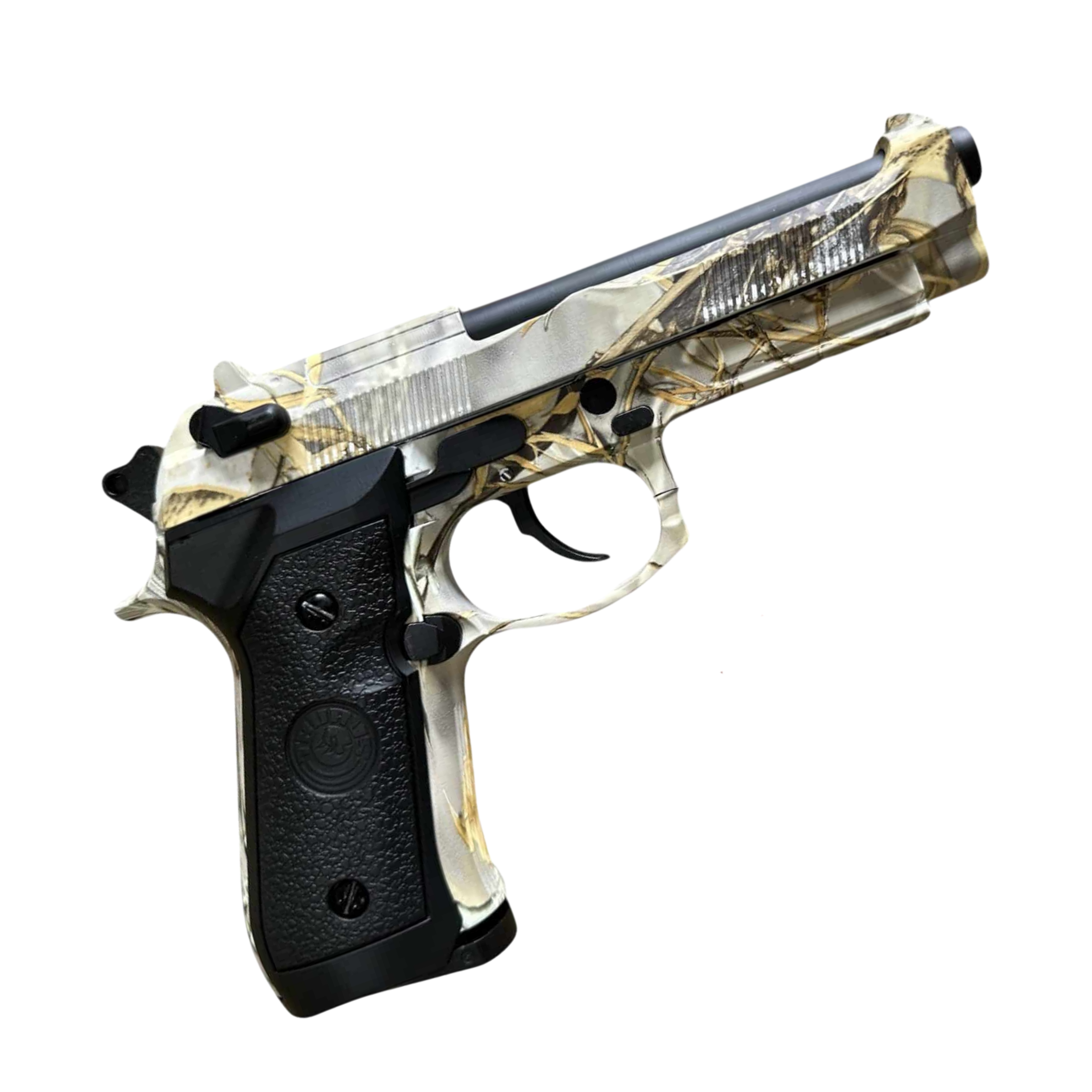 DOUBLE BELL Beretta M92 A1 M9 Gas Blow Back Gel Blaster - Jungle Camo