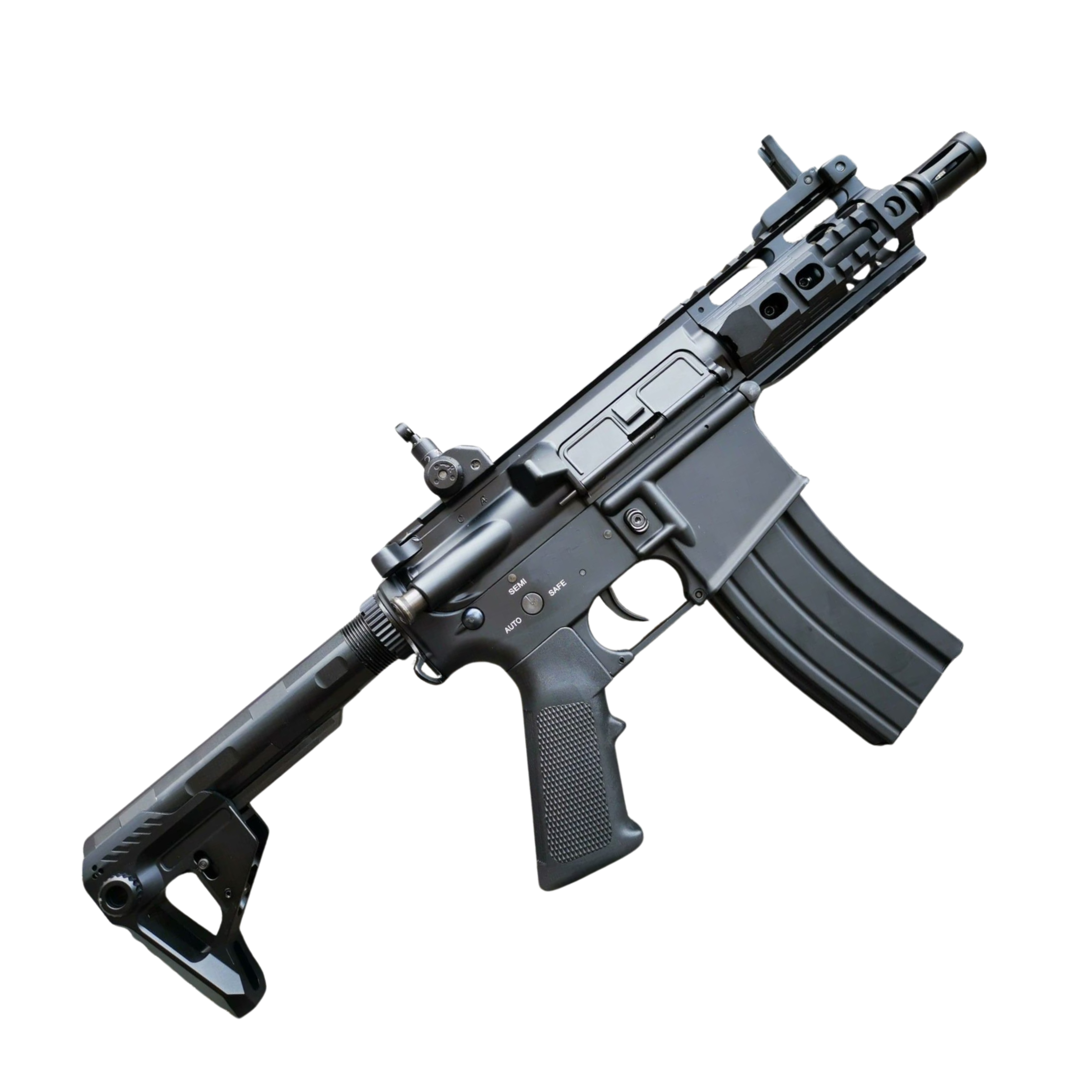 Double Bell M4 Pistol AEG Metal Gel Blaster - Black
