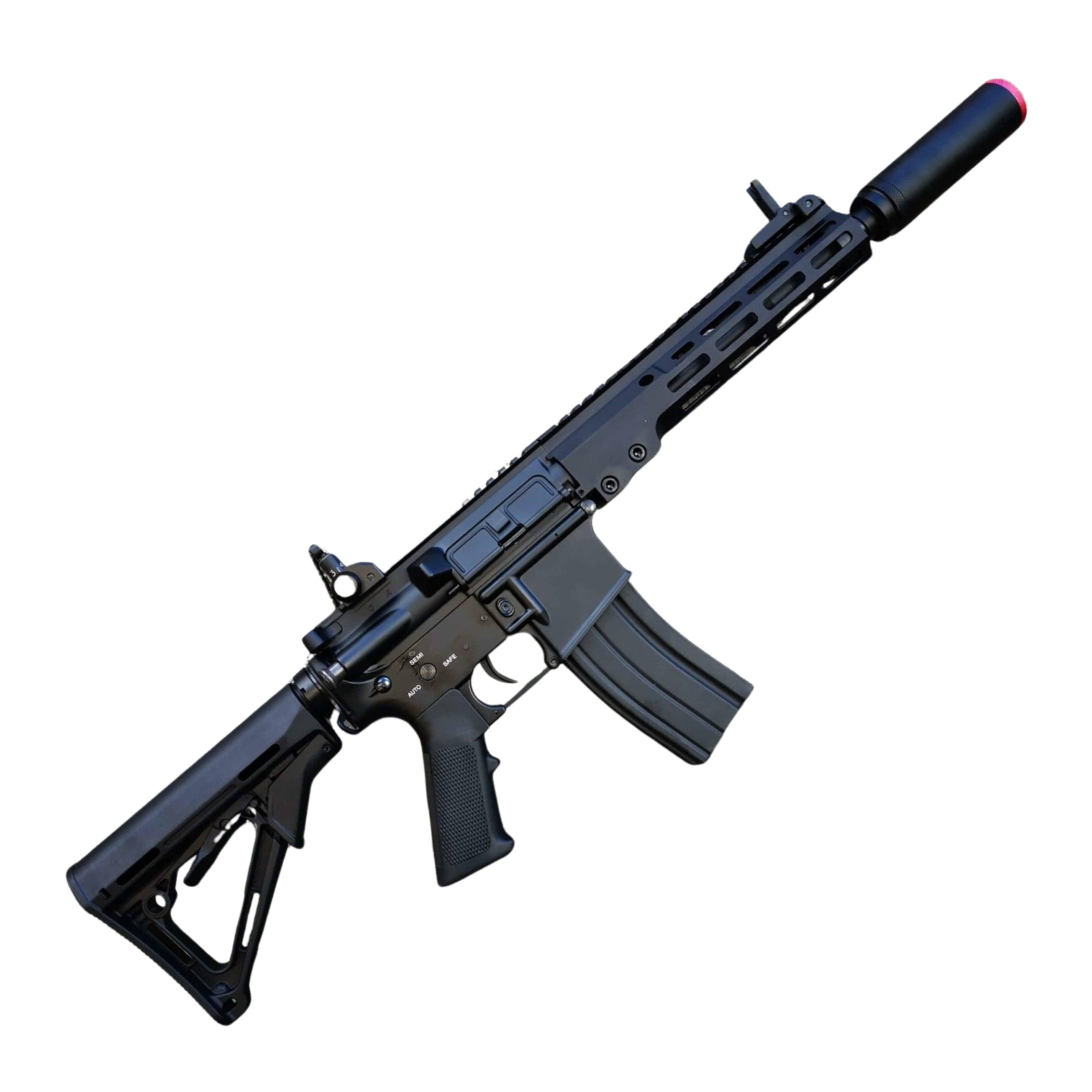 Double Bell MK16 AEG Gel Blaster - Black
