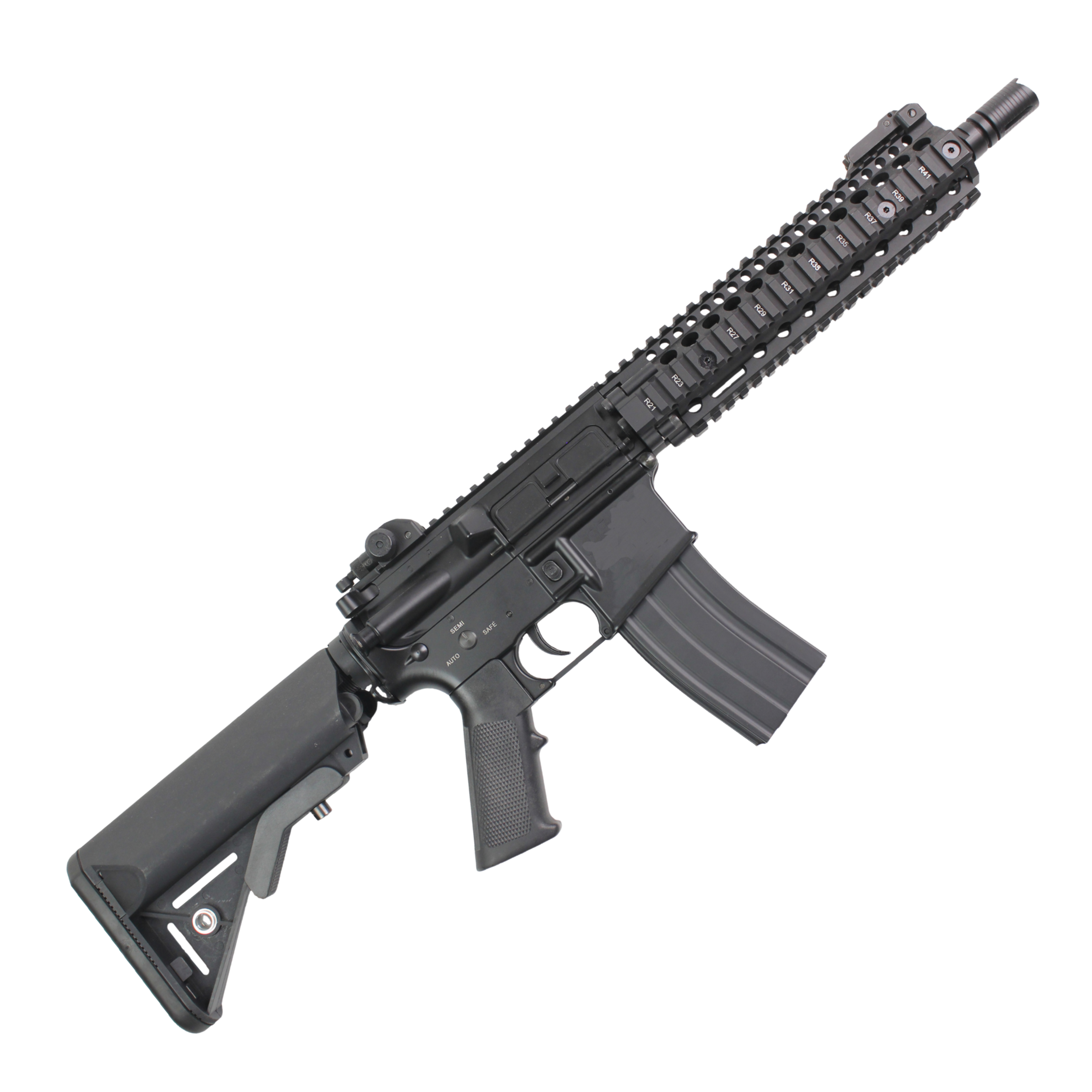 Double Bell MK18 AEG Metal Gel Blaster - Black
