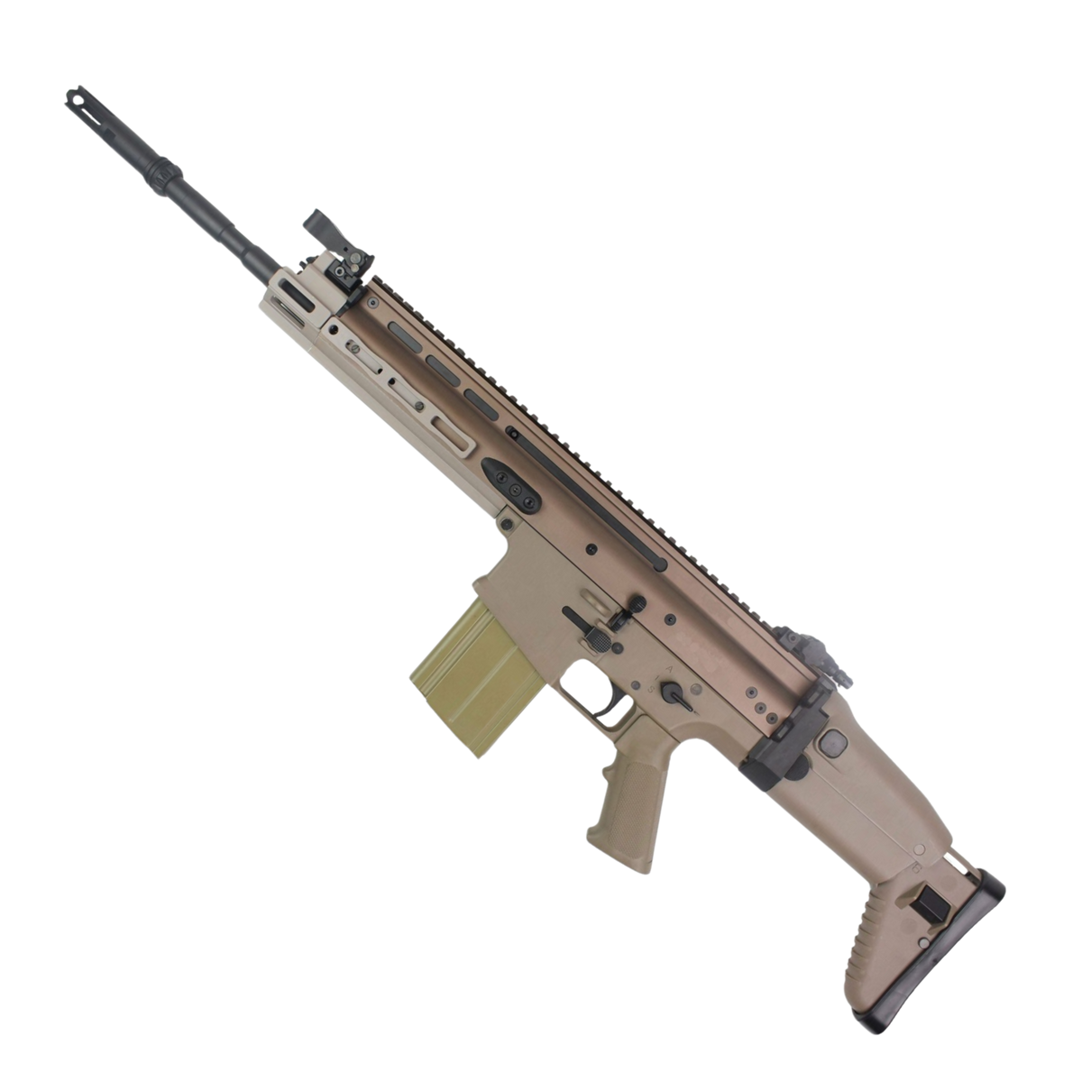 Double Bell SCAR-H M-LOK / PMM-style Metal AEG Gel Blaster - Black