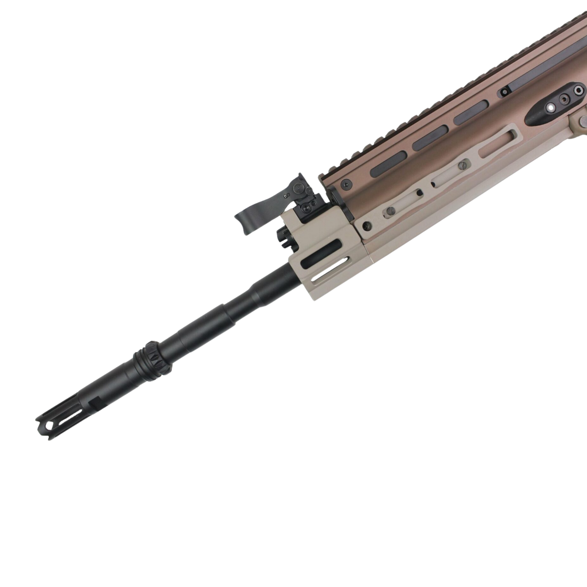 Double Bell SCAR-H M-LOK / PMM-style Metal AEG Gel Blaster - Black