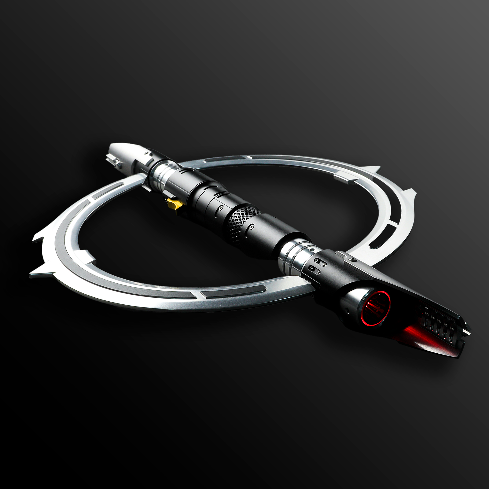 Premium Master Kelleran BEQ lightsaber with unique hilt design – Battle Sabers