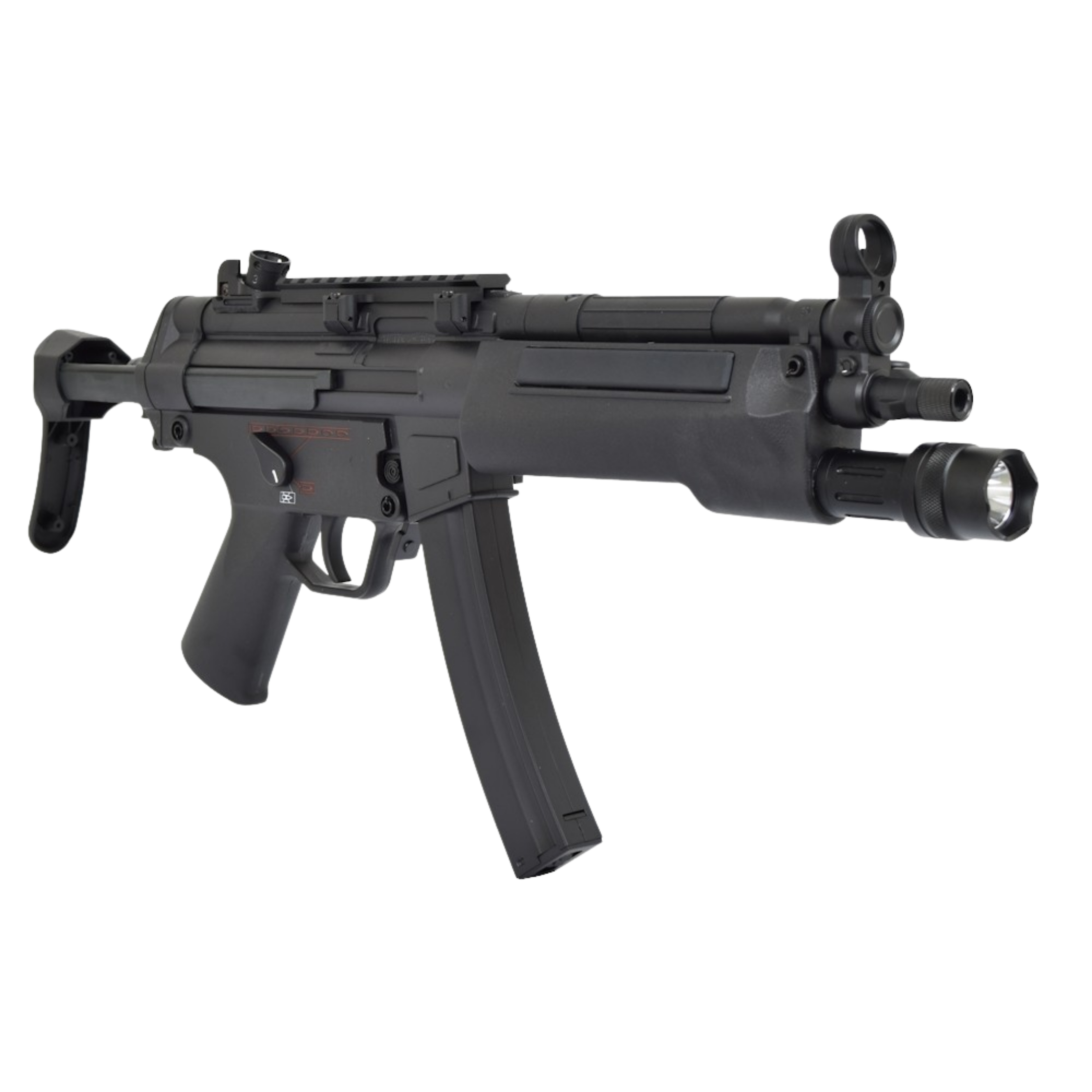 Golden Eagle MP5 S.W.A.T. Tactical SMG Gel Blaster - Flashlight