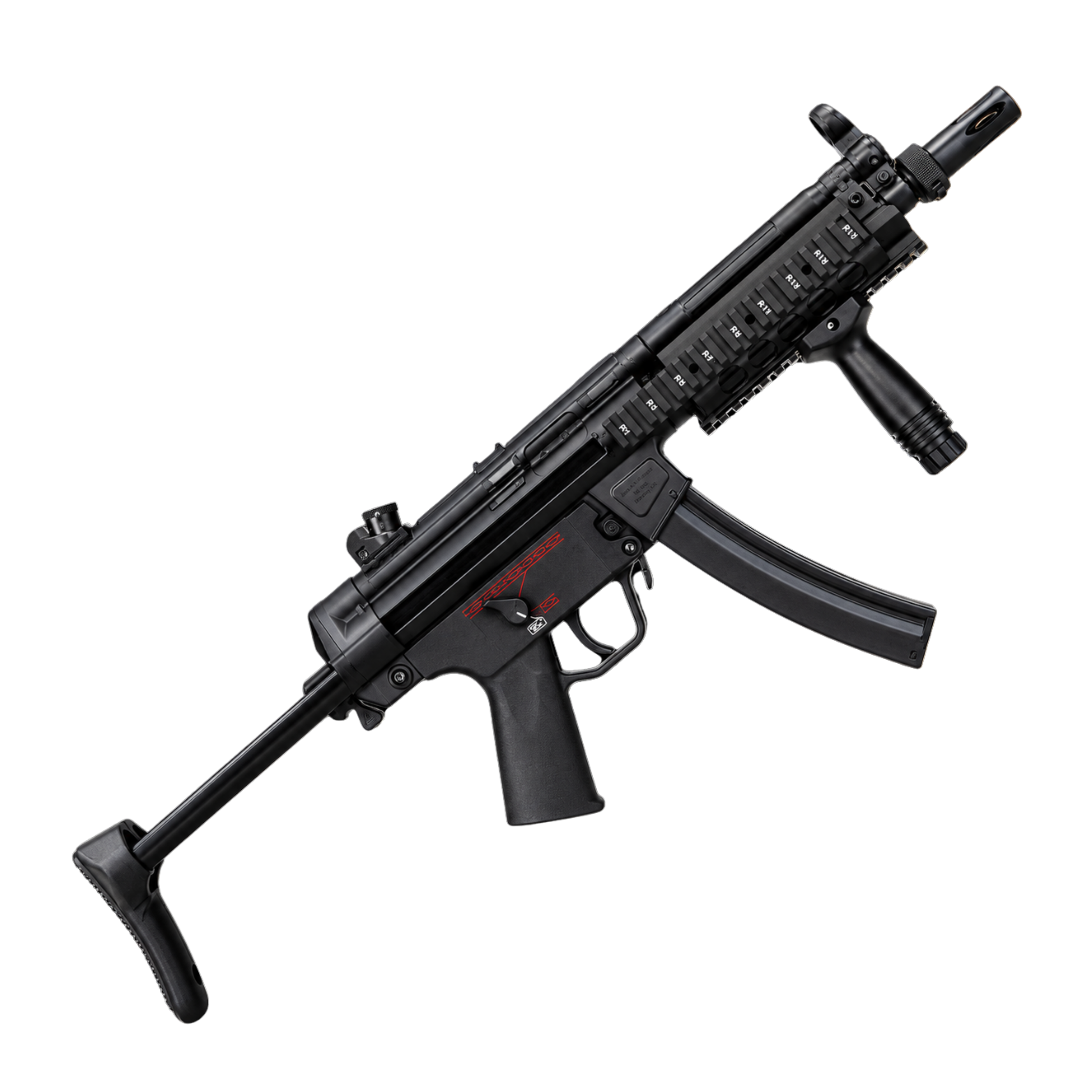 Golden Eagle MP5 SWAT RAS A3 AEG SMG Gel Blaster