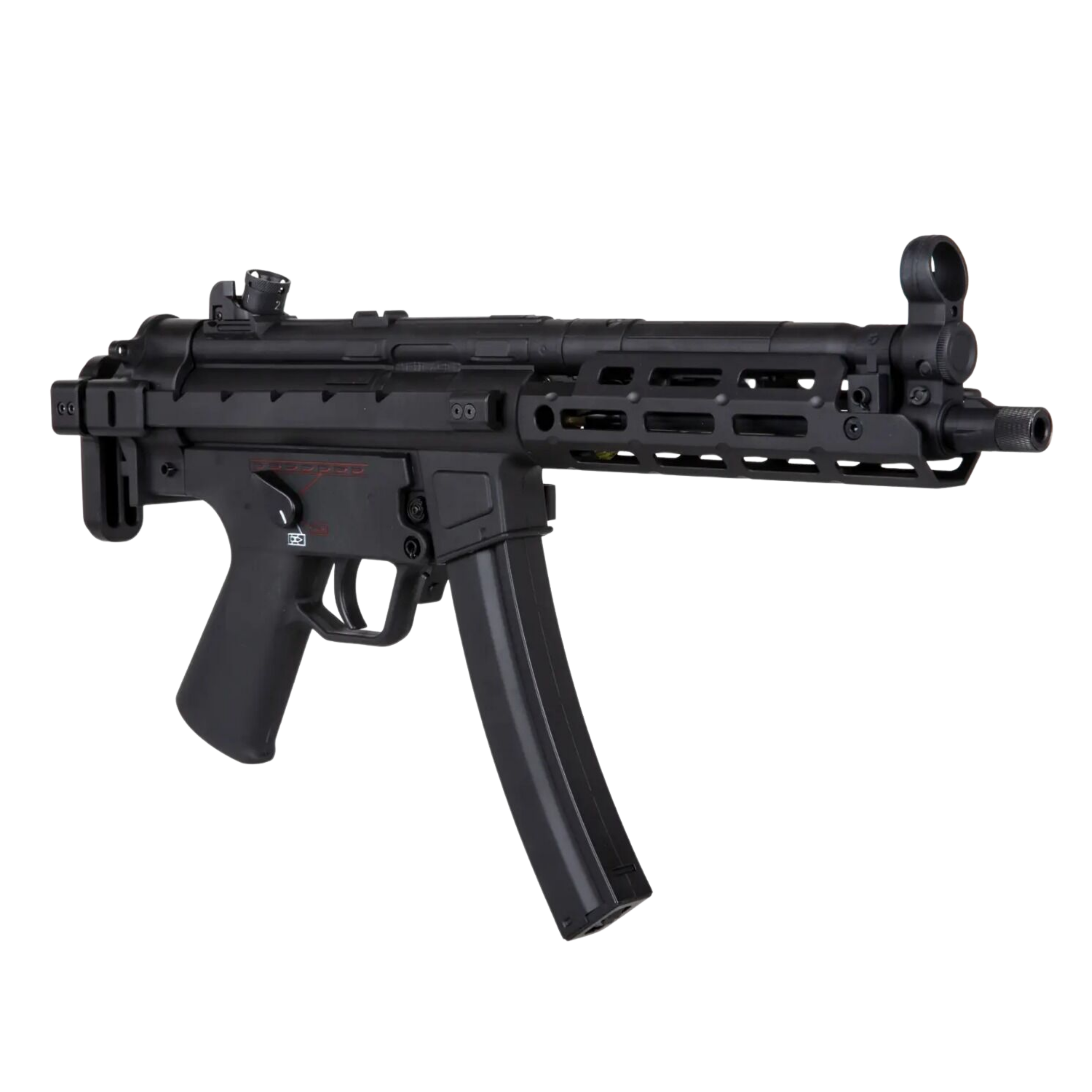 Golden Eagle MP5 M-LOK SMG Gel Blaster with CNC Retractable Stock