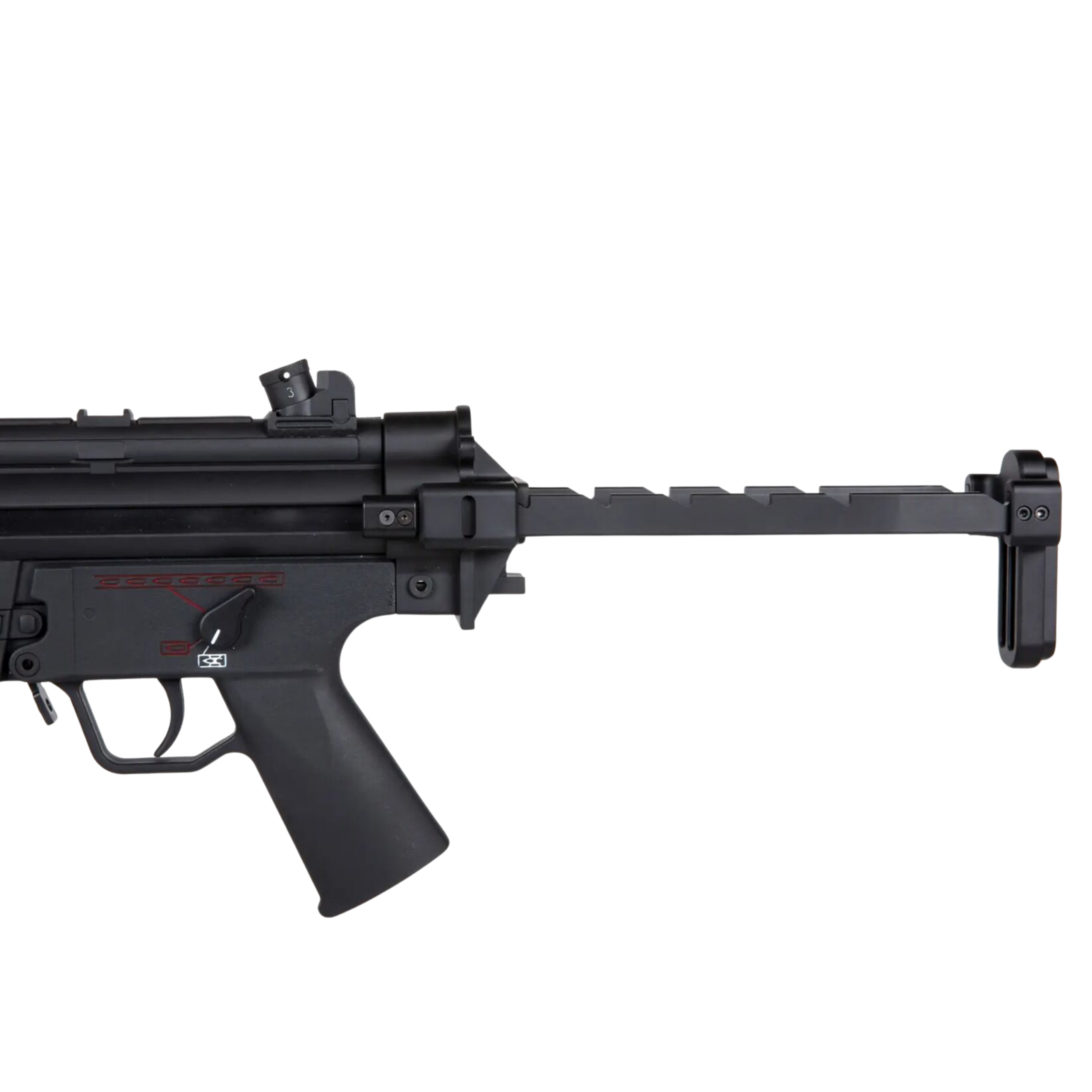 Golden Eagle MP5 M-LOK SMG Gel Blaster with CNC Retractable Stock