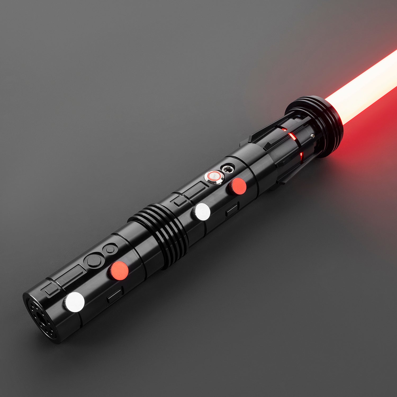 Maul Themed Dual Sided Light Saber with bold, dark design elements - Battle Sabers