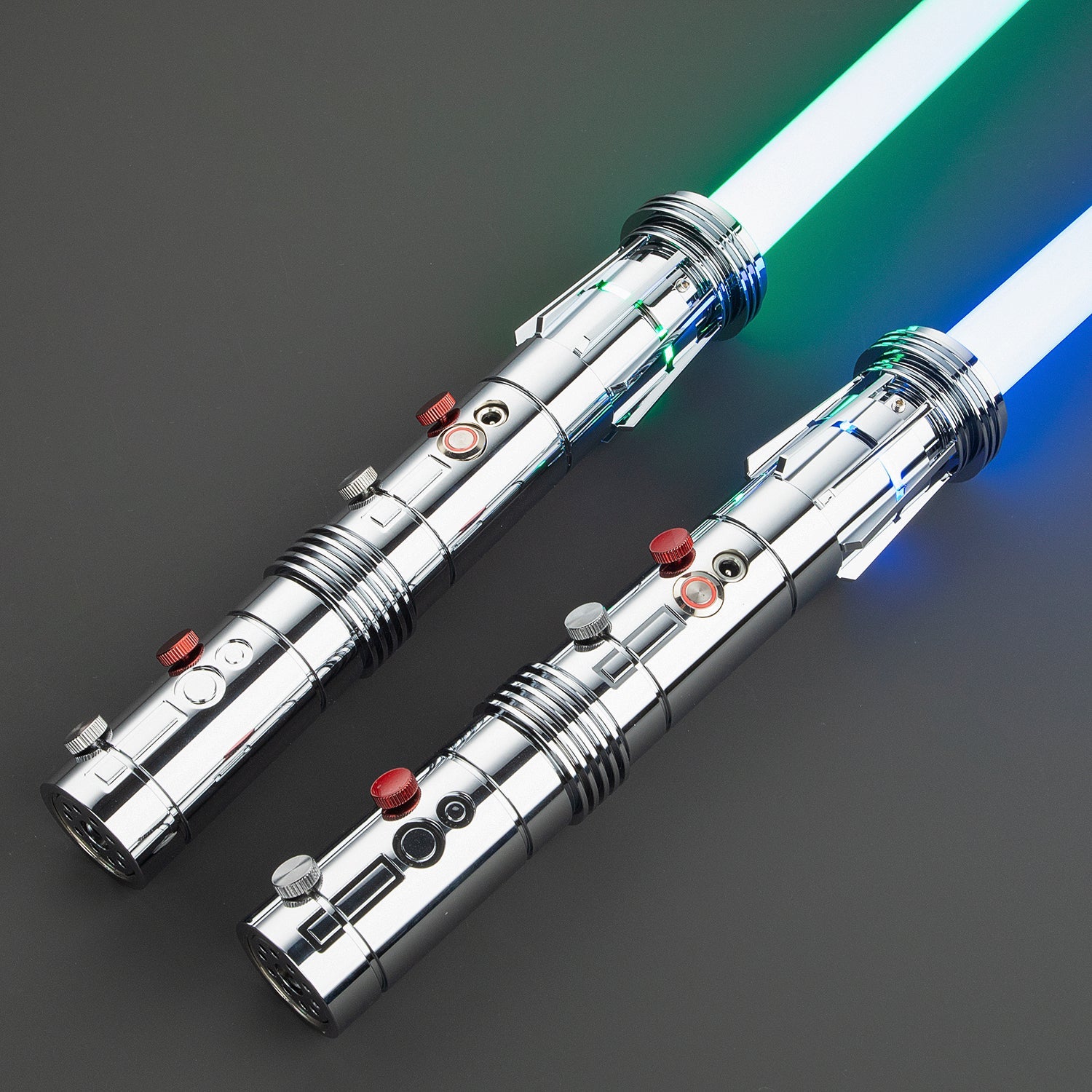 Maul silver dual lightsaber – Battle Sabers