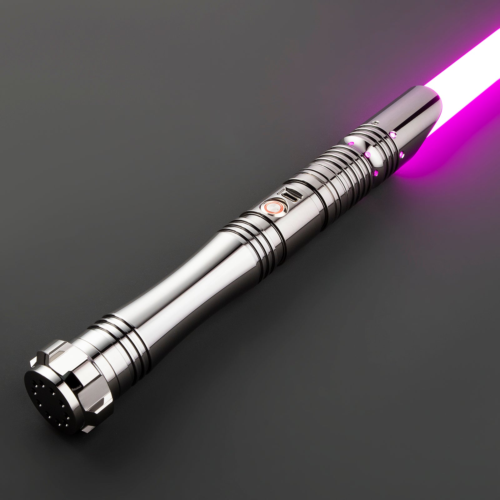 Close-up of Lodaka Light Saber’s glowing blade - Battle Sabers