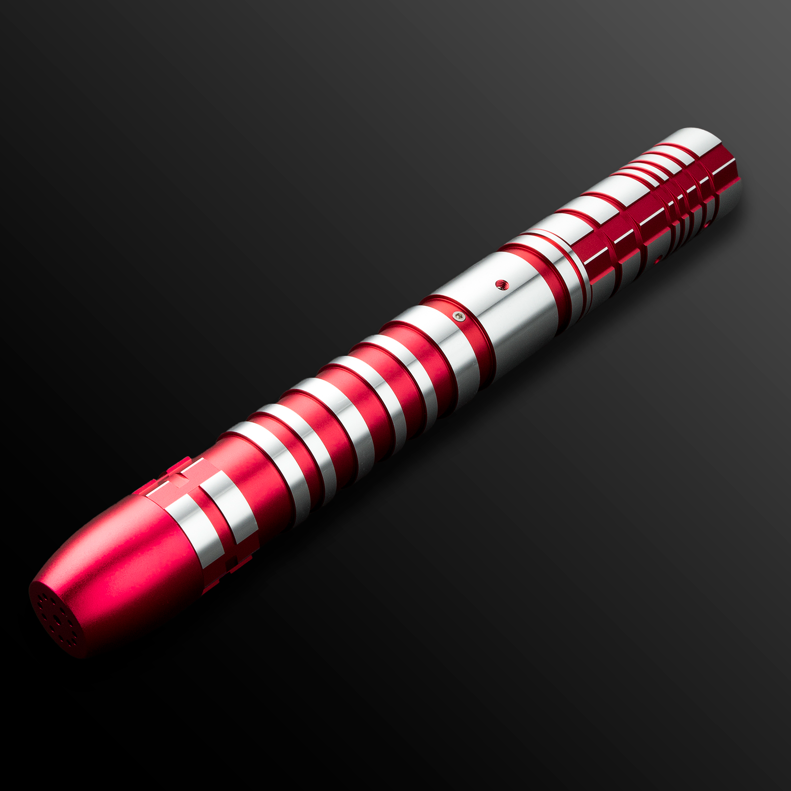Zola Light Saber resting on display stand - Battle Sabers