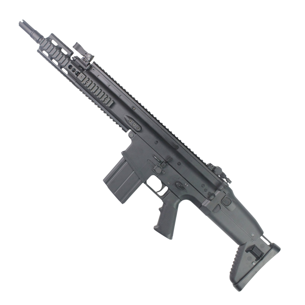 Double Bell SCAR-H AEG MREX Metal Gel Blaster - Black
