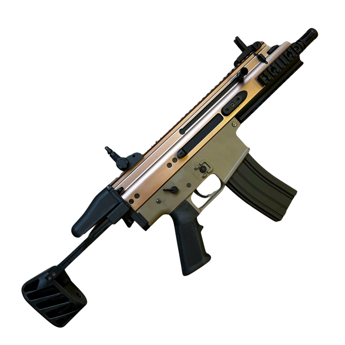 SCAR-SC AEG Metal Gel Blaster - Tan