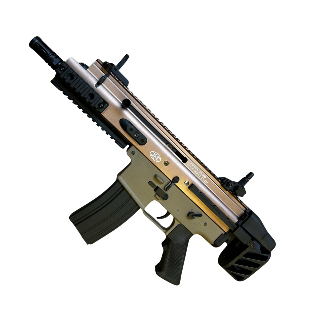 SCAR-SC AEG Metal Gel Blaster - Tan