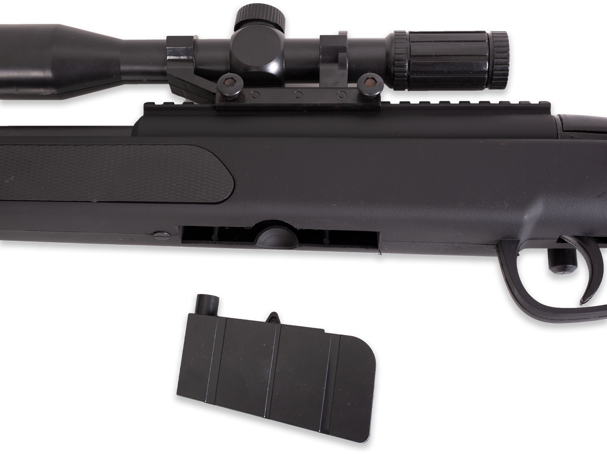 SSG69 Steyer Nylon Mag Fed Manual Sniper Rifle - Black
