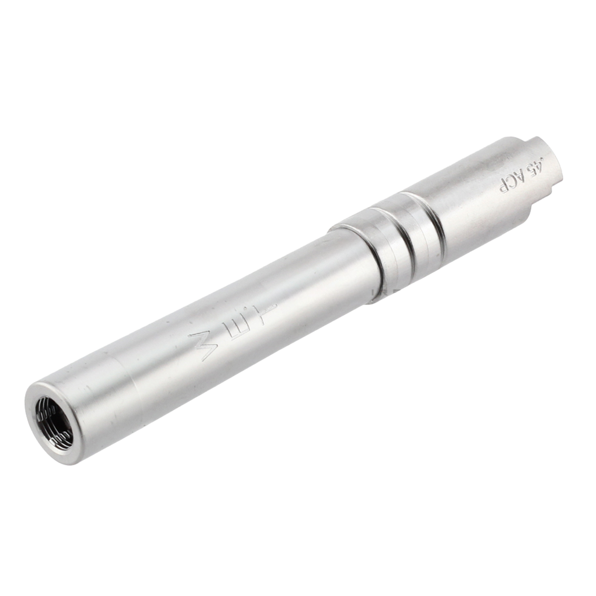 WE Hi-Capa Replacement 5.1 Outer barrel Threaded - Silver