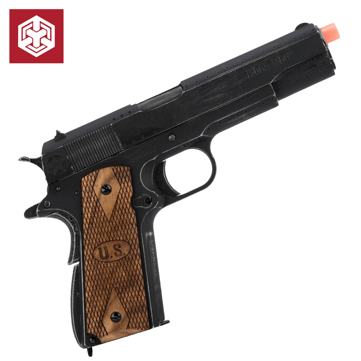AW Custom Auto - Ordnance Licensed Custom 1911 Gas Blowback Gel Blaster - Fly Girls - Tactical Edge Hobbies