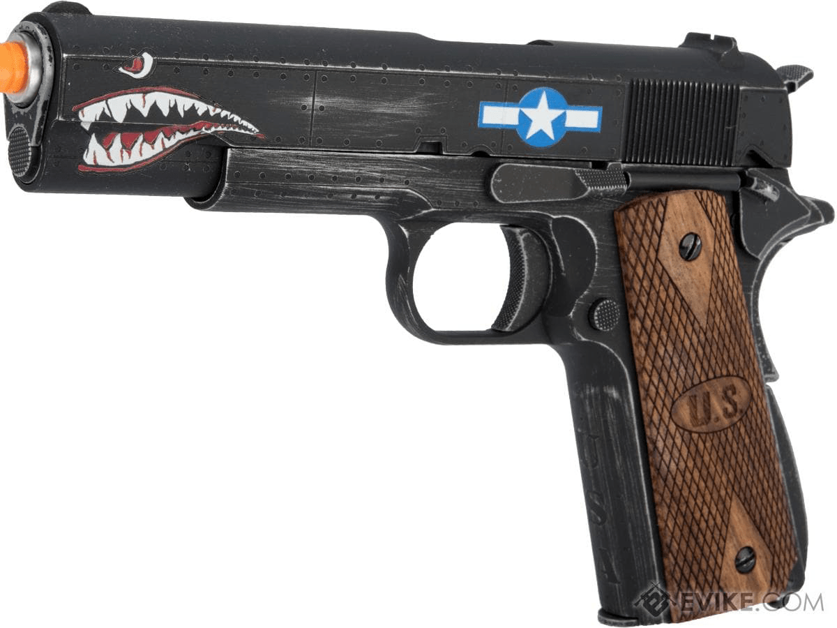 AW Custom Auto - Ordnance Licensed Custom 1911 Gas Blowback Gel Blaster - Squadron - Tactical Edge Hobbies