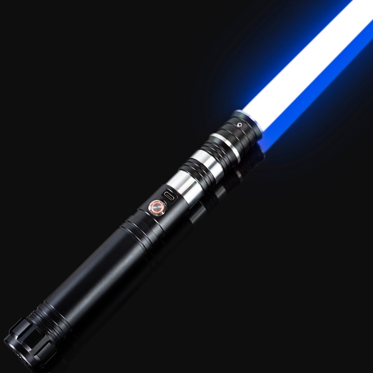 Caldoth Light Saber displayed with accessories - Tactical Edge Hobbies