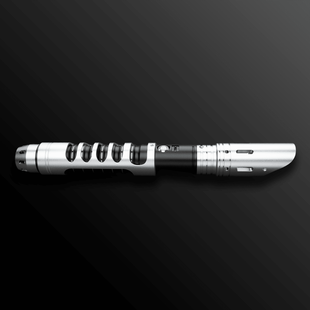 Side view of Deceiver Light Saber emitting bright light - Tactical Edge Hobbies