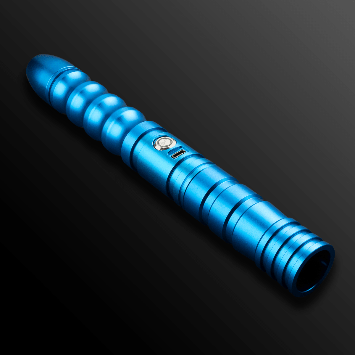 Side view of Destroyer Light Saber radiating bright energy - Battle Sabers