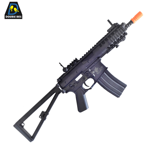 Double Bell 808 PDW Gel Blaster AEG with compact design for tactical gameplay - Tactical Edge Hobbies