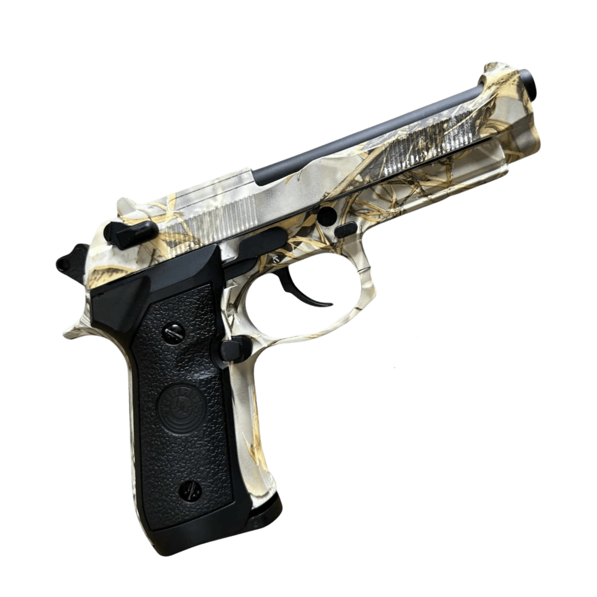 DOUBLE BELL Beretta M92 A1 M9 Gas Blow Back Gel Blaster - Jungle Camo