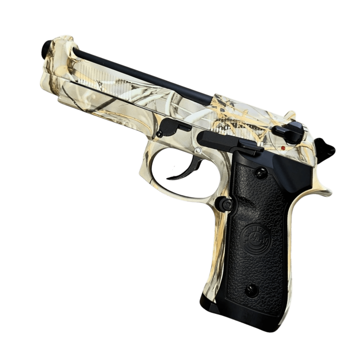 DOUBLE BELL Beretta M92 A1 M9 Gas Blow Back Gel Blaster - Jungle Camo
