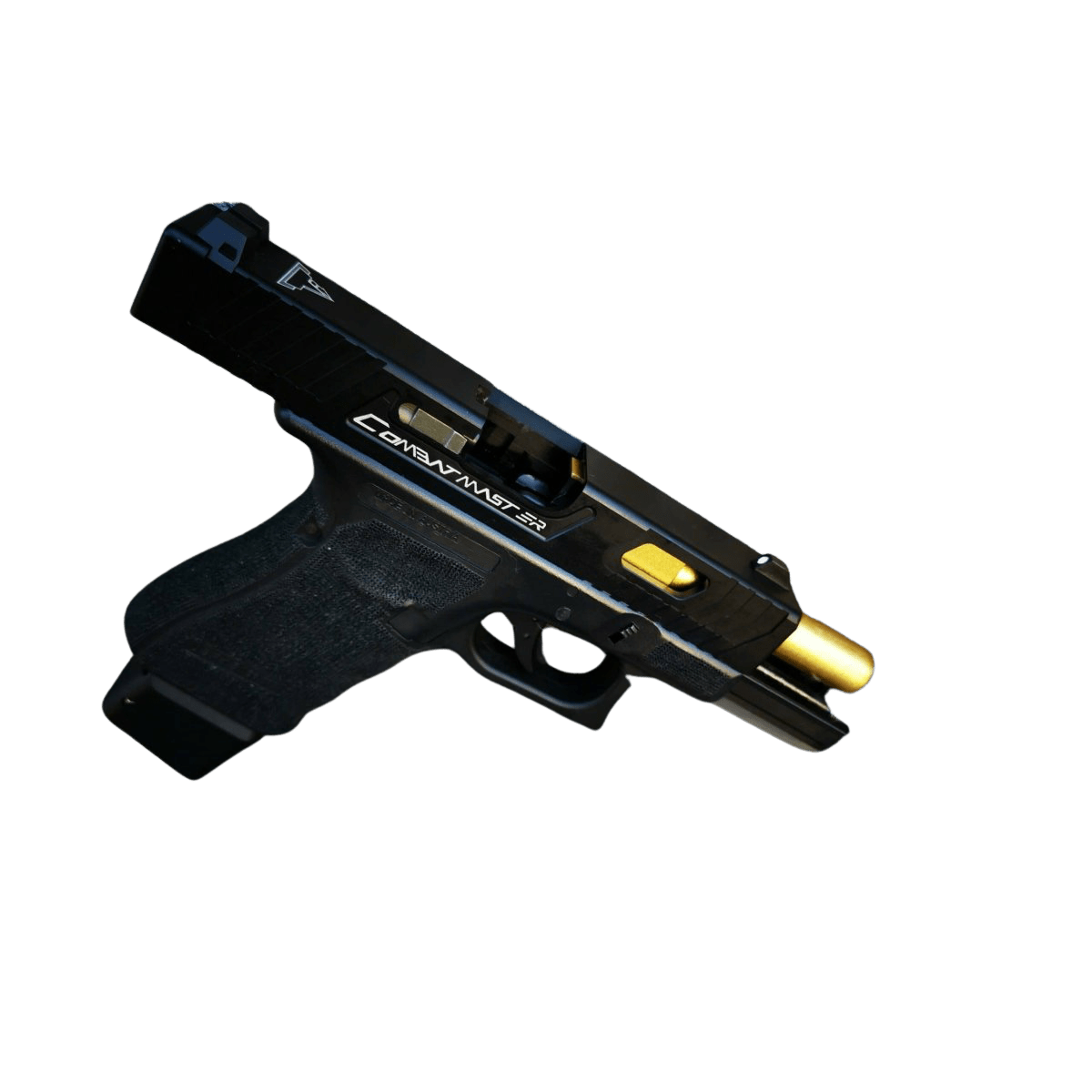 Double Bell G19 TTI ver Type John Wick2 Combat Master Custom Gas Blowback Gel Blaster Long Green Gas Mag Version