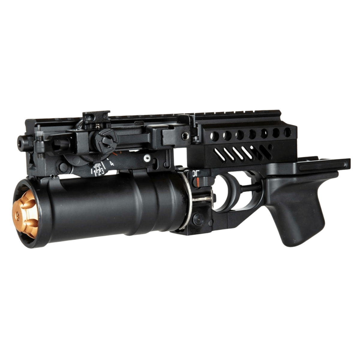 Double Bell K-55A GP-25 Metal Grenade Launcher Gas Powered Gel Blaster