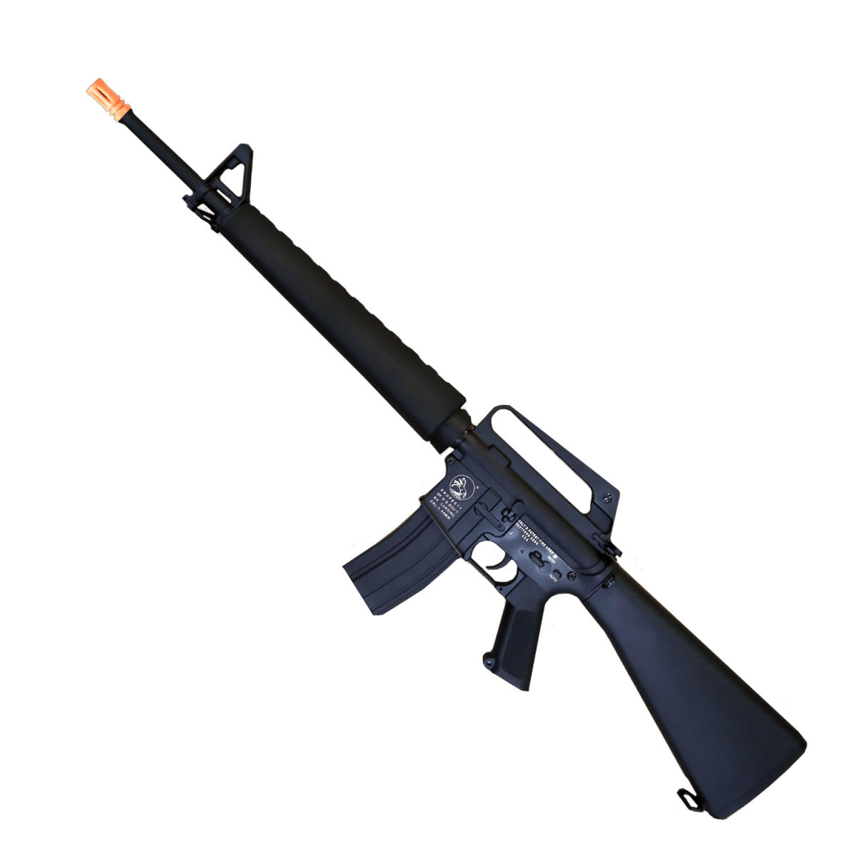 Durable Double Bell M16A1 Style Metal Gel Blaster for realistic gameplay - Tactical Edge Hobbies