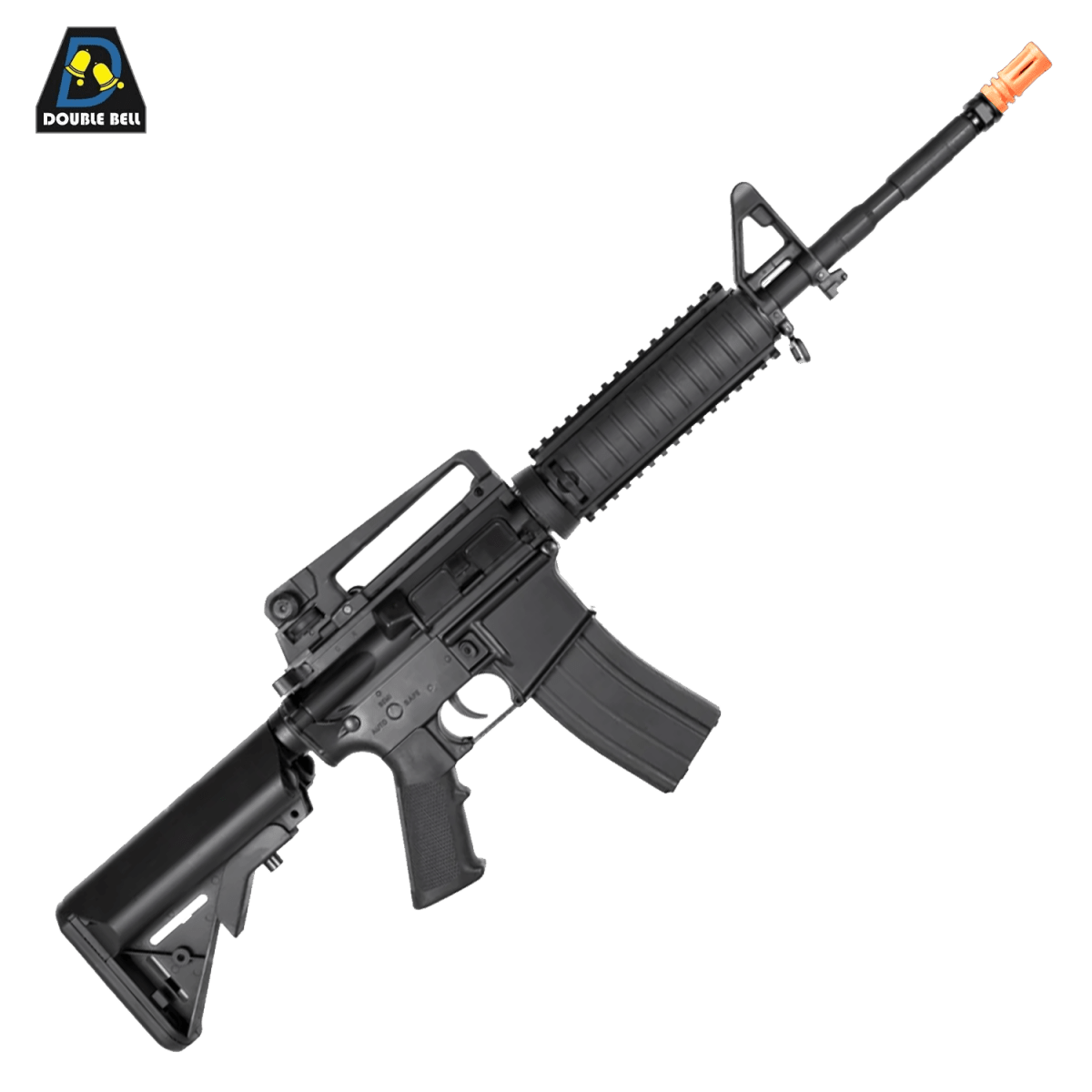 Powerful Double Bell M4A1 AEG Gel Blaster | Black Edition