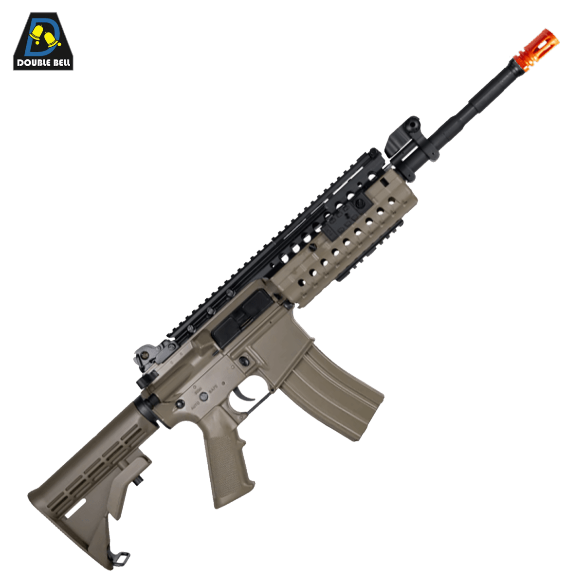 Double Bell M4SS Nylon Gel Blaster with durable build and tactical performance - Tactical Edge Hobbies