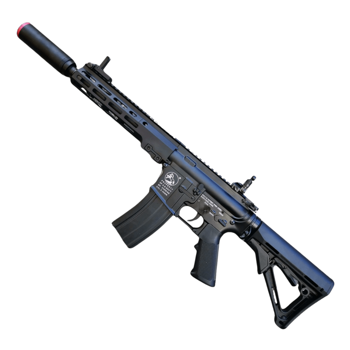 Double Bell MK16 AEG Gel Blaster - Black