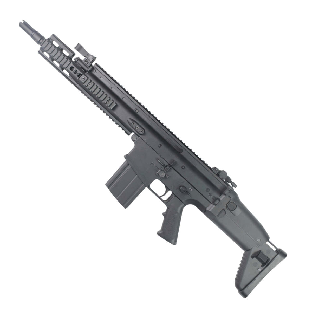 Double Bell SCAR-H AEG MREX Metal Gel Blaster - Black