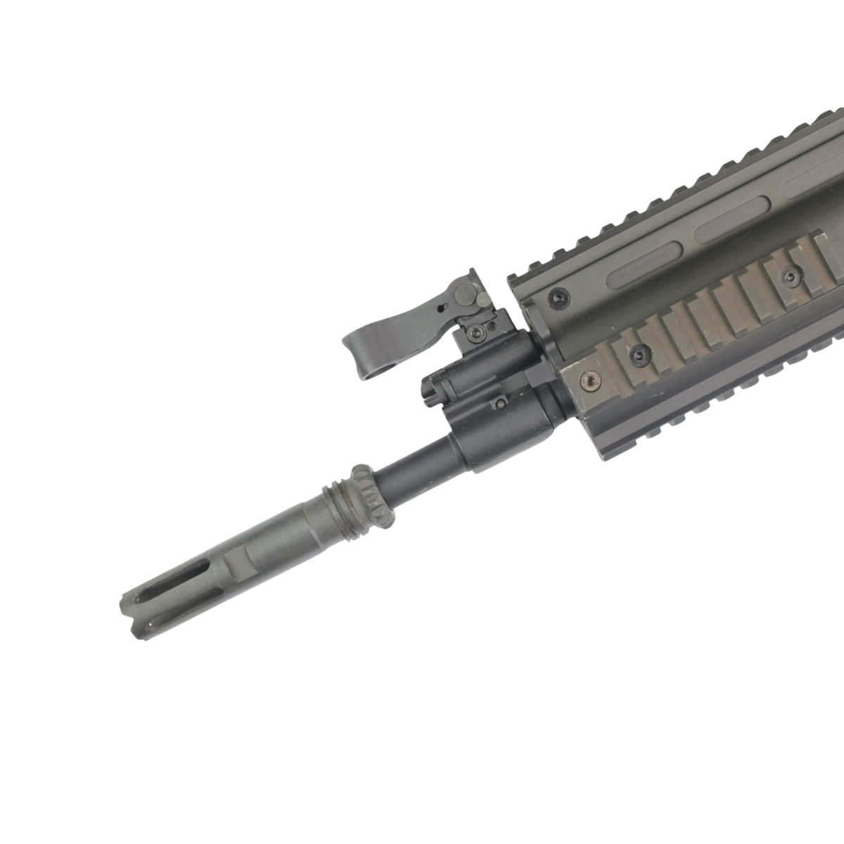 Double Bell SCAR-H Standard / Mk17 Metal AEG Gel Blaster - Tan