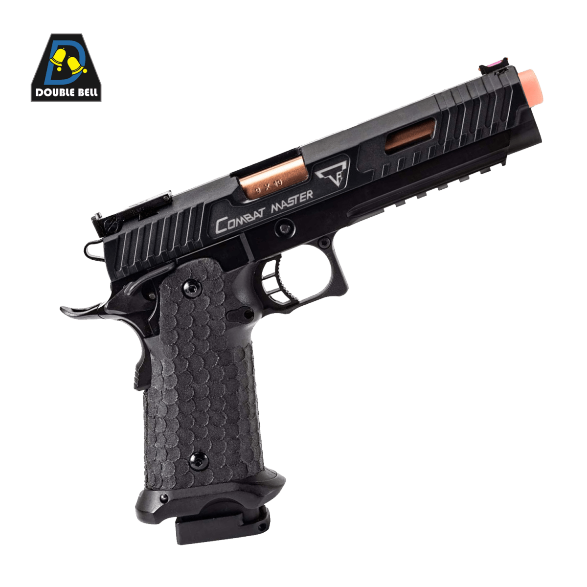 Double Bell TTI 2011 Combat Master Gas Blow Back for tactical gel blaster action - Tactical Edge Hobbies