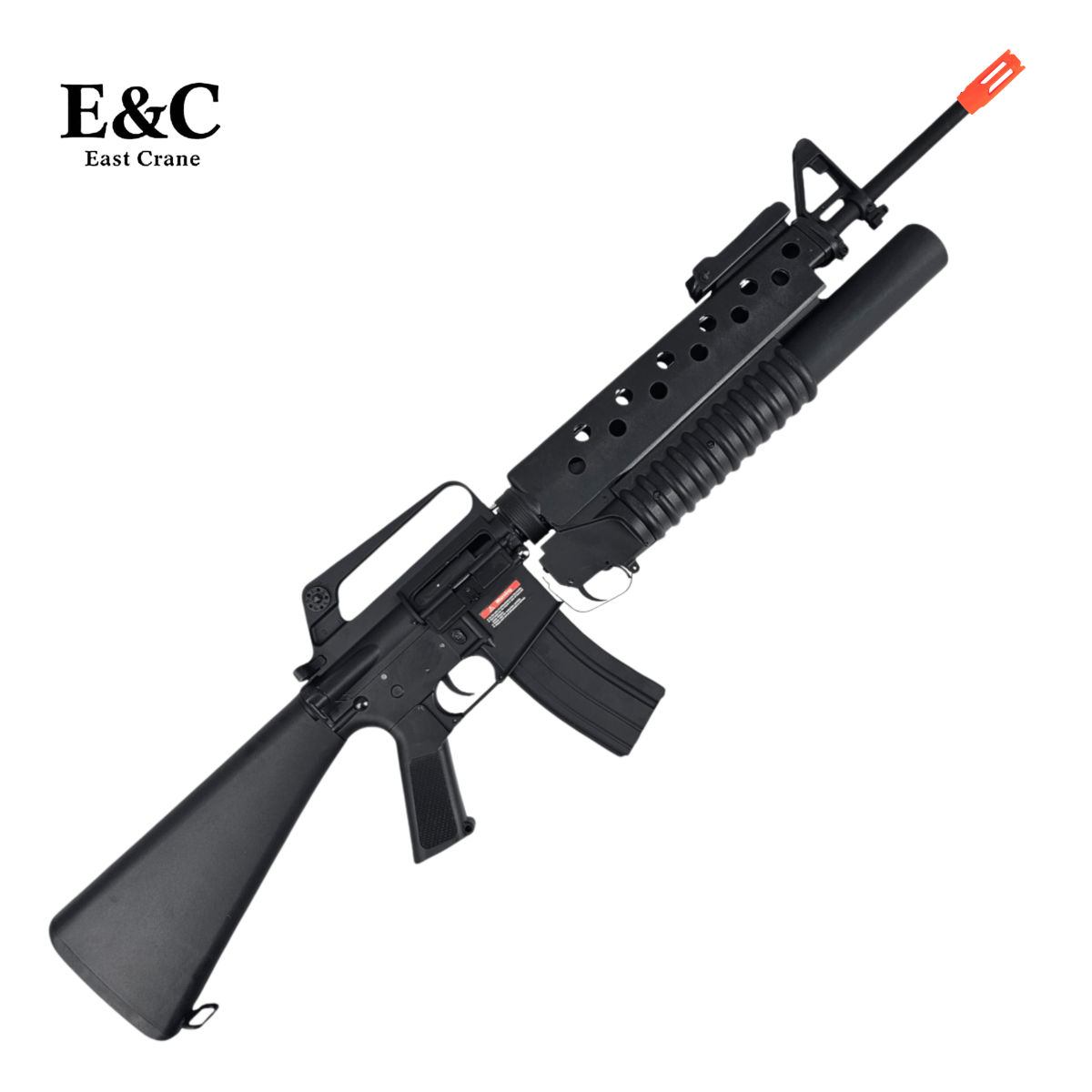 E&C M16 Gel Blaster with M203 Grenade Launcher for powerful tactical action - Tactical Edge Hobbies