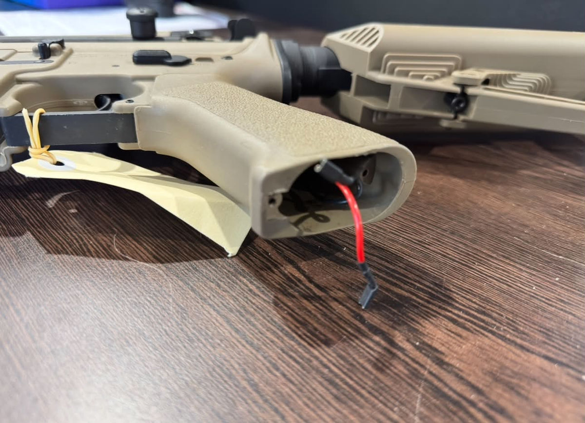 Boneyard - SRC SR4 PA AEG Gel Blaster - Tan