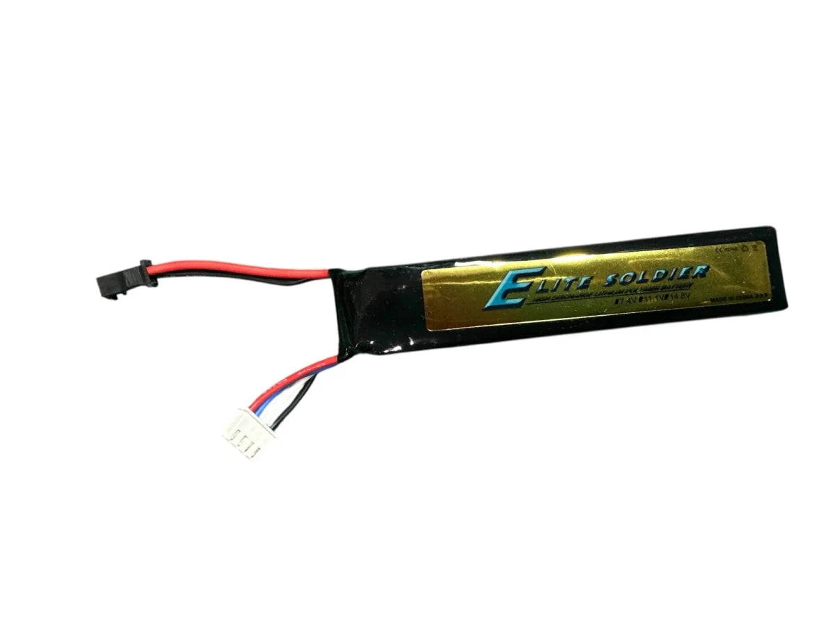 Elite Soldier 11.1v 1200mah Battery With JST Plug