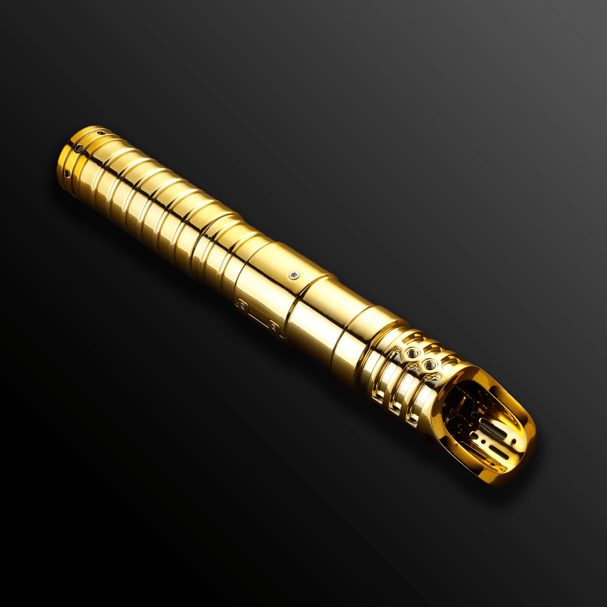 Side view of Escuyer Light Saber glowing with energy - Tactical Edge Hobbies